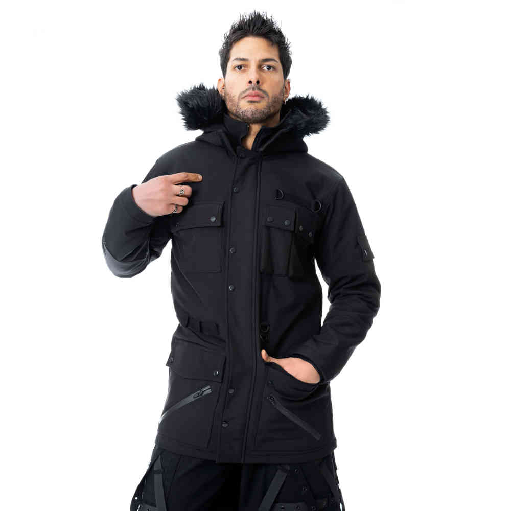Vixxsin - Leone Parka jas - Zwart